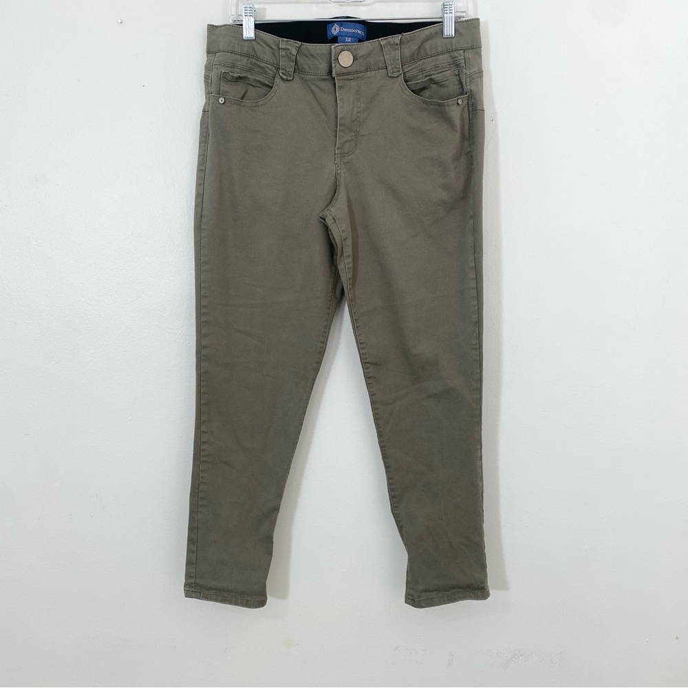 Democracy Ab Solution Pants Women's Size 12 Green